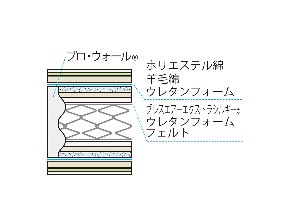 FRANCE BED Life Treatment Mattress
LT-9900 PW MON / フランスベッド ライフトリートメント マットレス
LT-9900 PW MON ミディアムソフト（モアリー仕様） （寝具・タオル > マットレス） 14