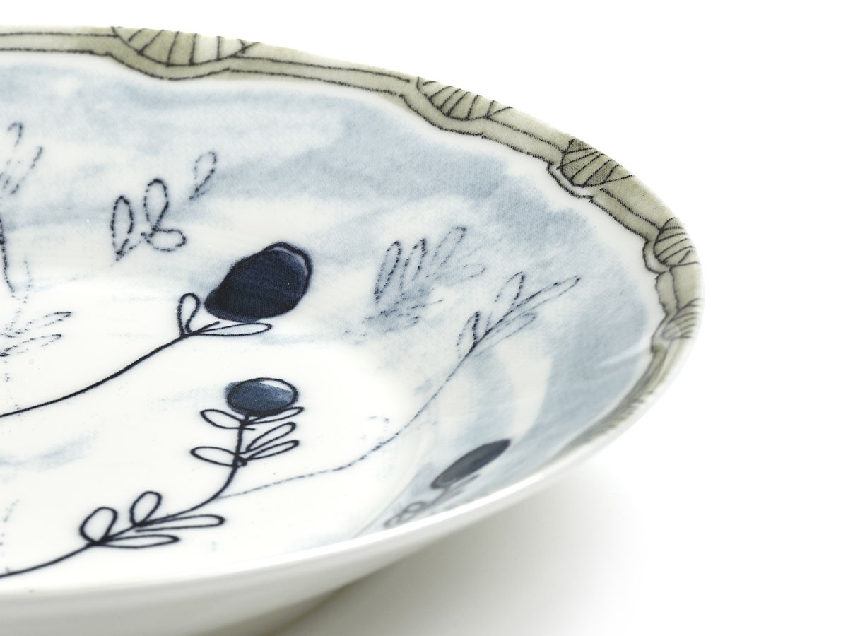 MIDNIGHT FLOWERS by MARNI
Side Plate Mirtillo Tea / ミッドナイトフラワーズ バイ マルニ
サイドプレート ミルティッロティー 10cm （食器・テーブルウェア > 皿・プレート） 8