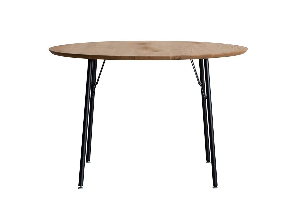 Easy Life MEATH DINING TABLE / イージーライフ ミース ダイニングテーブル
ラウンド天板（直径120cm）+ No.5脚（アイアン脚） （テーブル > ダイニングテーブル） 19