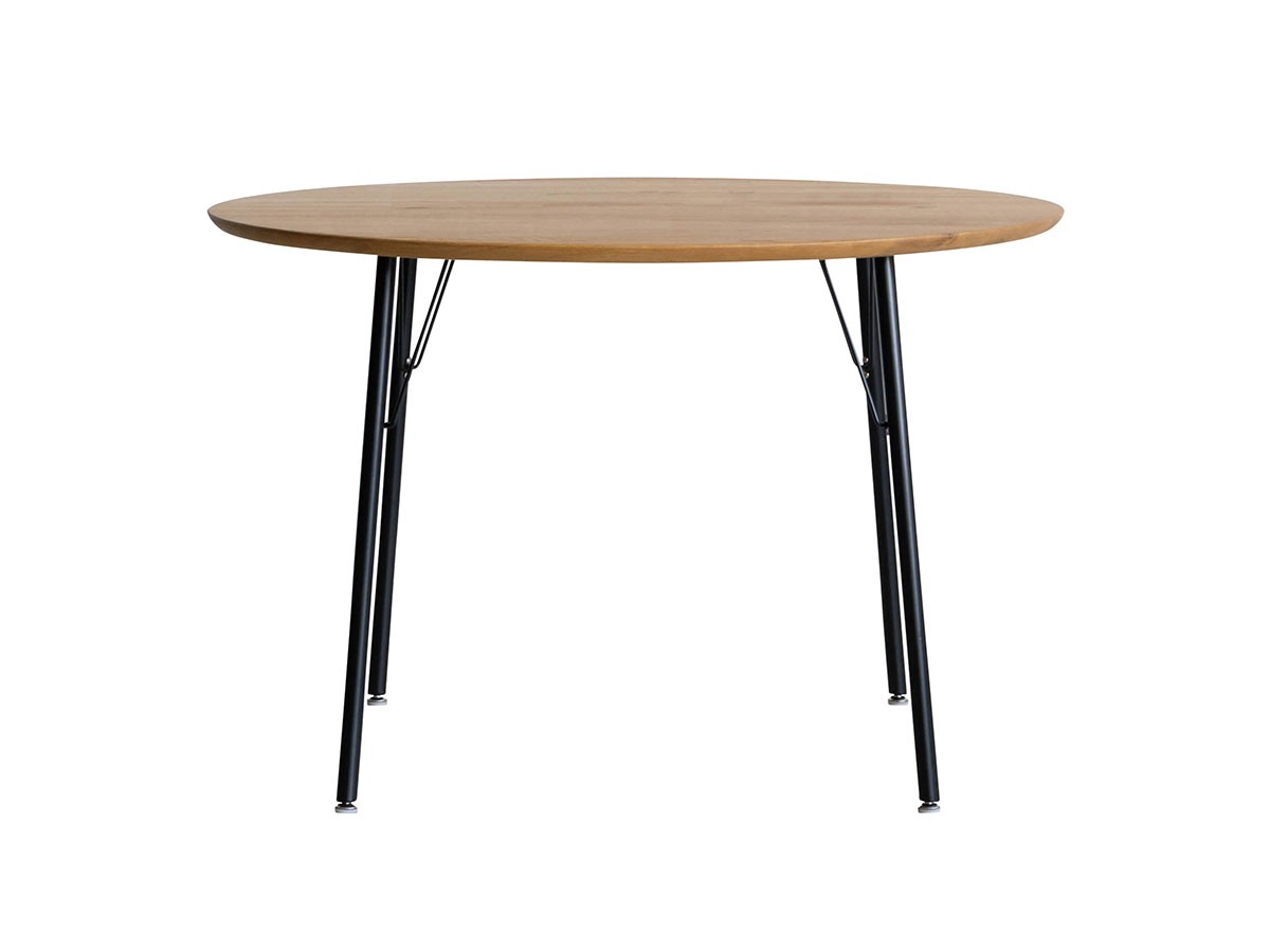 Easy Life MEATH DINING TABLE / イージーライフ ミース ダイニングテーブル
ラウンド天板（直径120cm）+ No.5脚（アイアン脚） （テーブル > ダイニングテーブル） 18