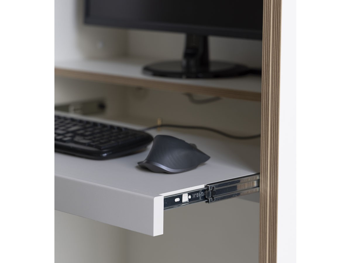 TONE STORAGE UNIT
DESK / トーン ストレージユニット デスク（マットベージュ） （デスク・机 > デスク・パソコンデスク・袖机） 12