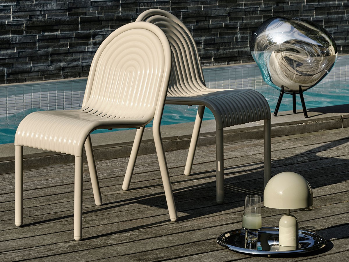 Tom Dixon. Groove Side Chair / トム・ディクソン グルーヴ サイドチェア （ガーデンファニチャー・屋外家具 > ガーデンチェア・アウトドアチェア） 24