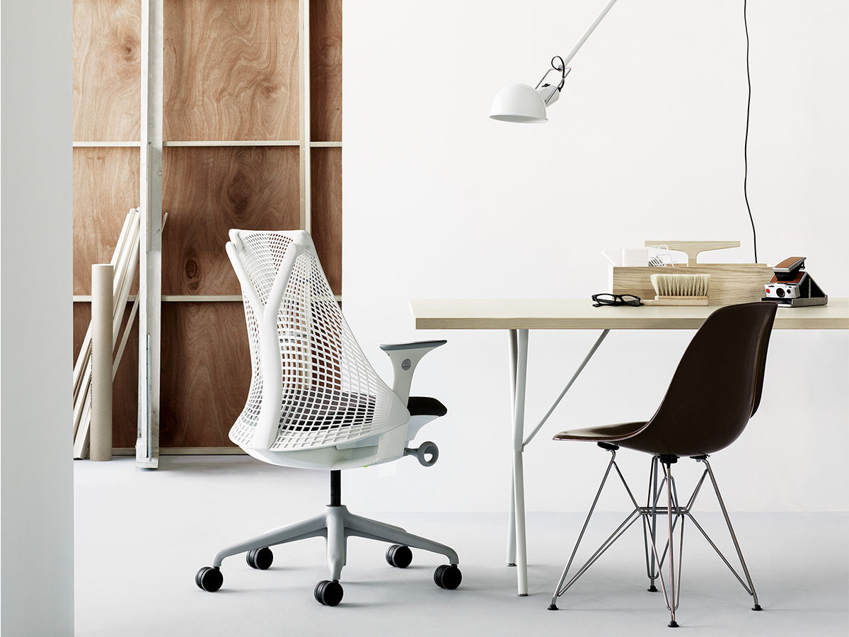 Herman Miller SAYL Chair Suspension Mid-Back / ハーマンミラー セイルチェア サスペンションミドルバック
アジャスタブルアーム（ブラック） （チェア・椅子 > オフィスチェア・デスクチェア） 8