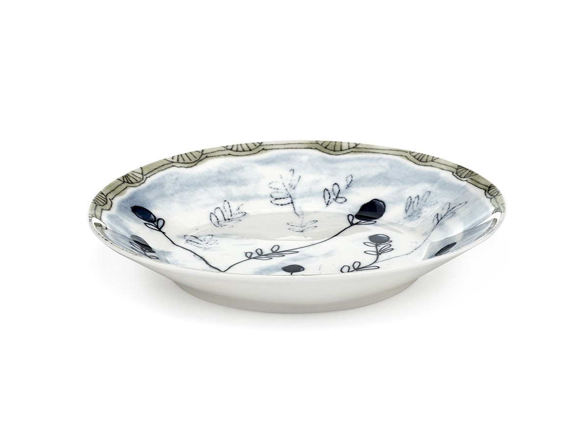 MIDNIGHT FLOWERS by MARNI
Deep Plate S Mirtillo Tea / ミッドナイトフラワーズ バイ マルニ
ディーププレート S ミルティッロティー 18cm （食器・テーブルウェア > お椀・ボウル） 2