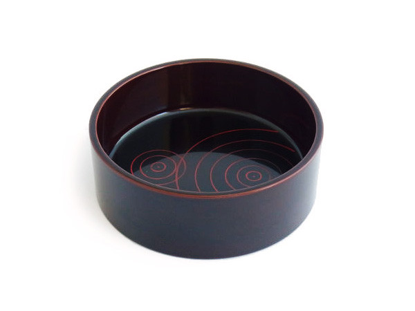 Kawatsura SHI-KI HAMON S / 川連漆器 波紋小鉢 （食器・テーブルウェア > お椀・ボウル） 1