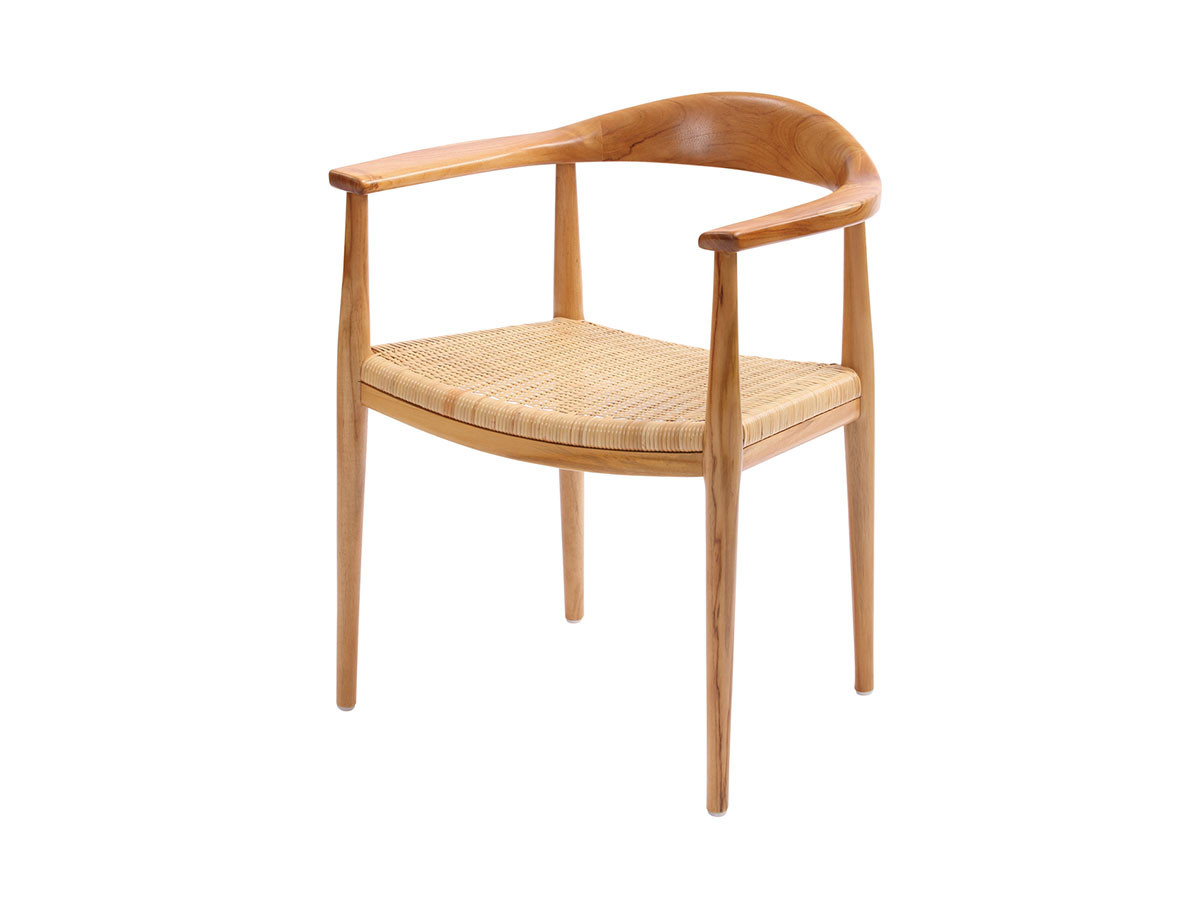Teak Arm Chair / チーク アームチェア e45003 （チェア・椅子 > ダイニングチェア） 11