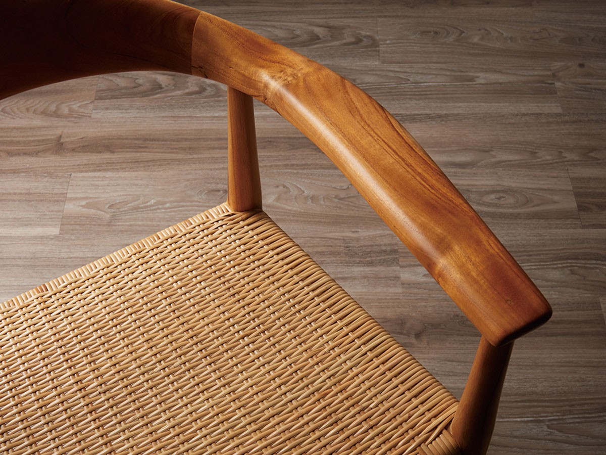 Teak Arm Chair / チーク アームチェア e45003 （チェア・椅子 > ダイニングチェア） 17