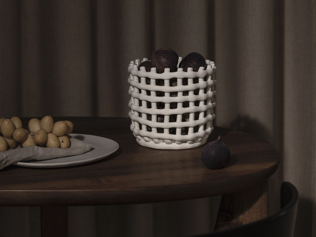 ferm LIVING Ceramic Basket S / ファームリビング セラミック 