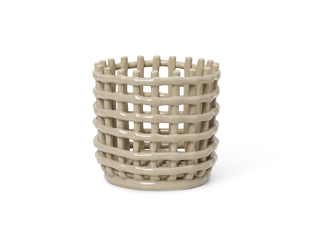 ferm LIVING Ceramic Basket S / ファームリビング セラミック 