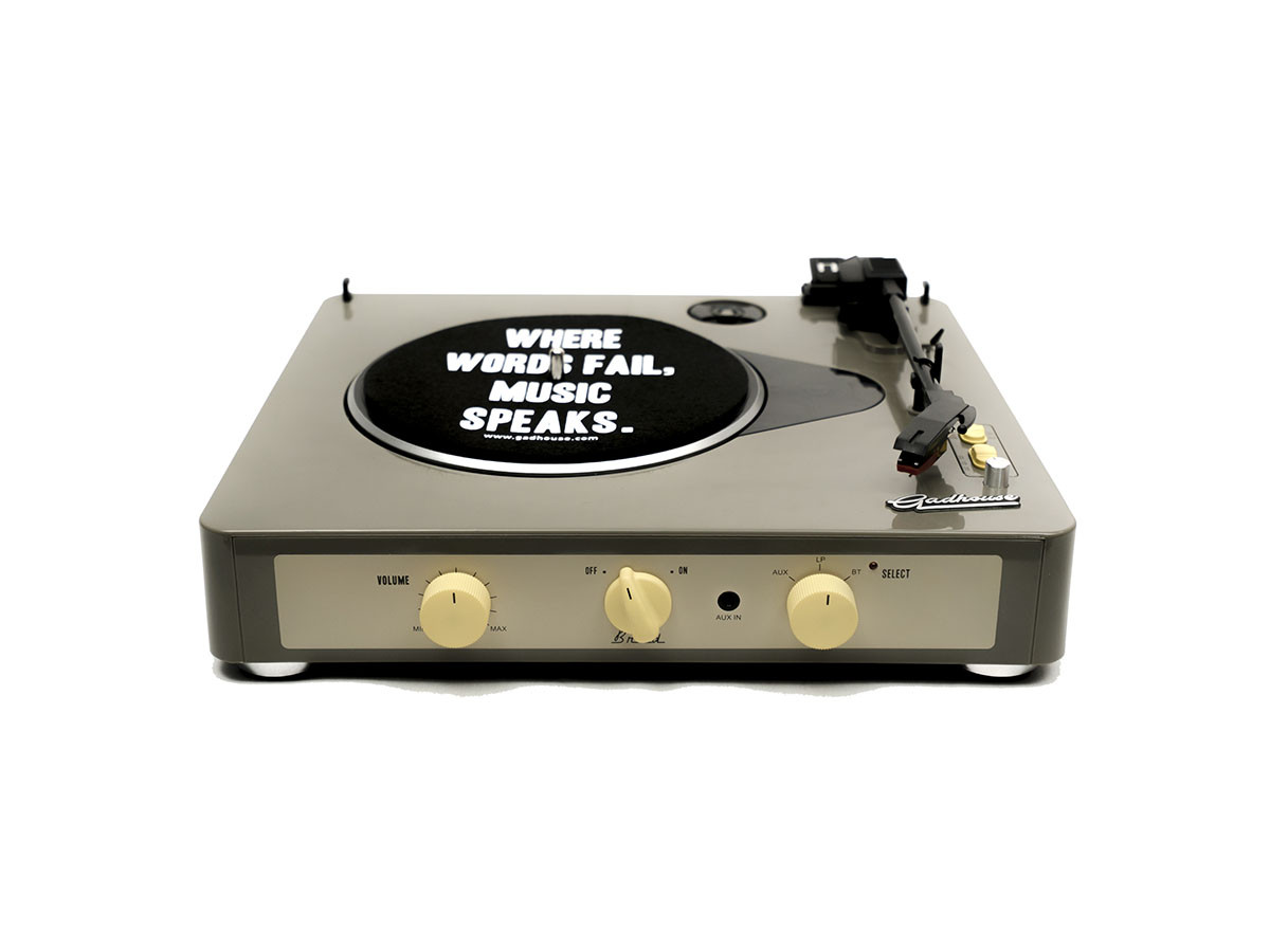 FLYMEe Parlor Gadhouse BRAD RETRO RECORD PLAYER / フライミーパーラー ガッドハウス ブラッド レトロ  レコードプレーヤー - インテリア・家具通販【FLYMEe】