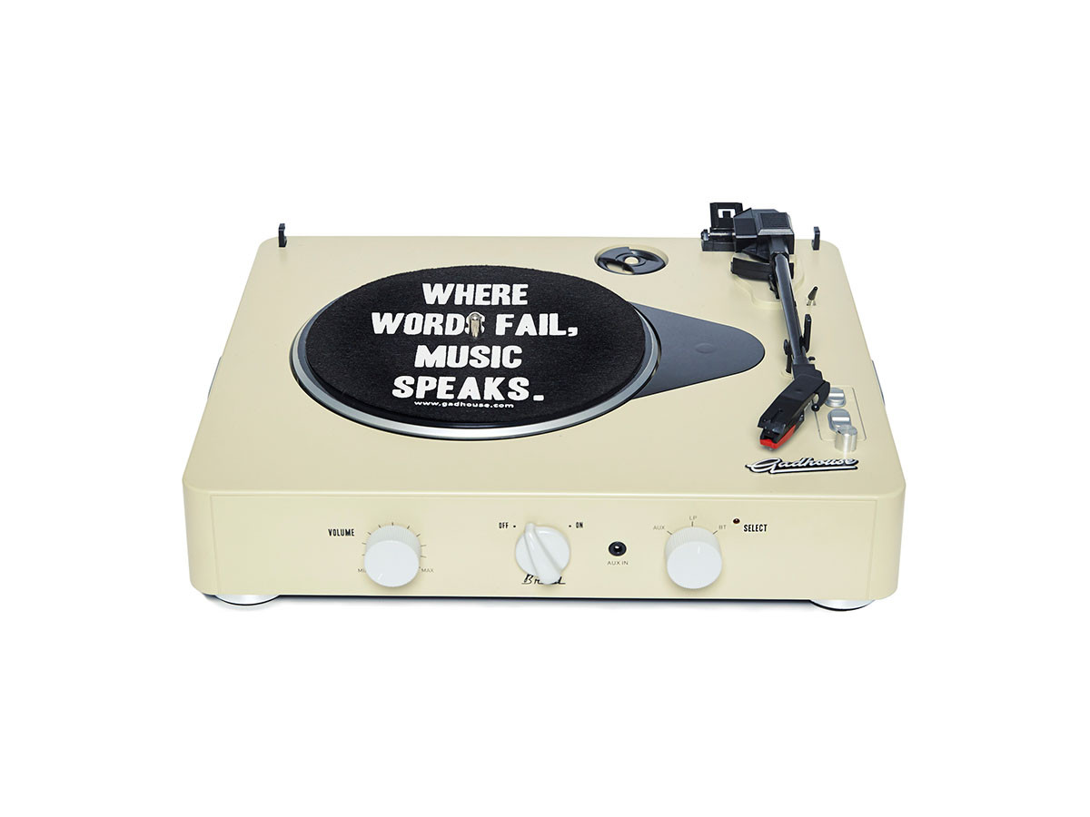 FLYMEe Parlor Gadhouse BRAD RETRO RECORD PLAYER / フライミー 