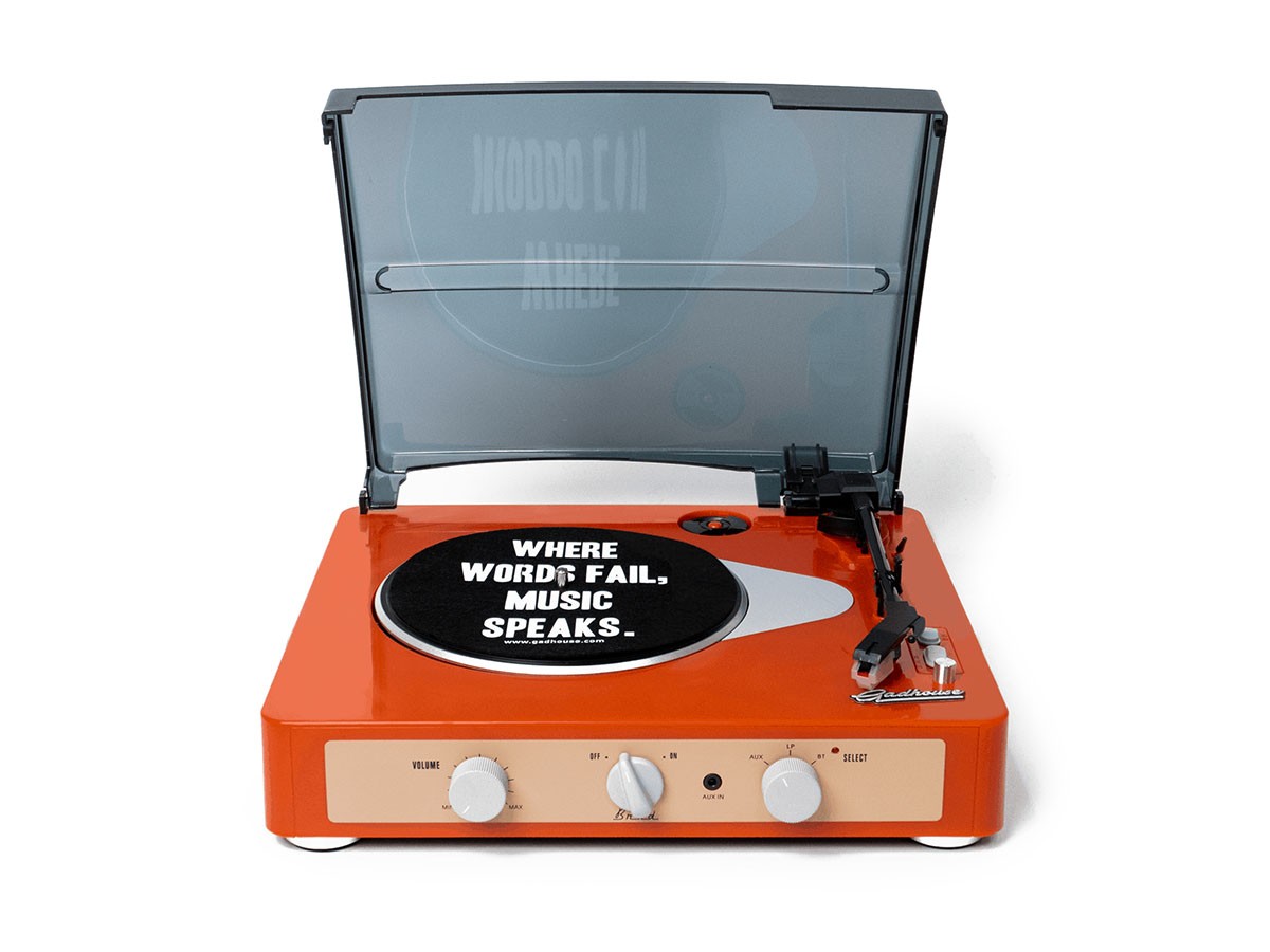 FLYMEe Parlor Gadhouse BRAD RETRO RECORD PLAYER / フライミーパーラー ガッドハウス ブラッド レトロ  レコードプレーヤー - インテリア・家具通販【FLYMEe】