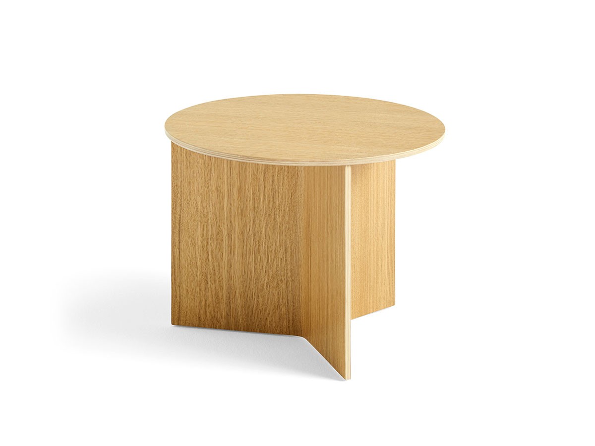 HAY SLIT TABLE WOOD ROUND SIDE TABLE / ヘイ スリットテーブル 