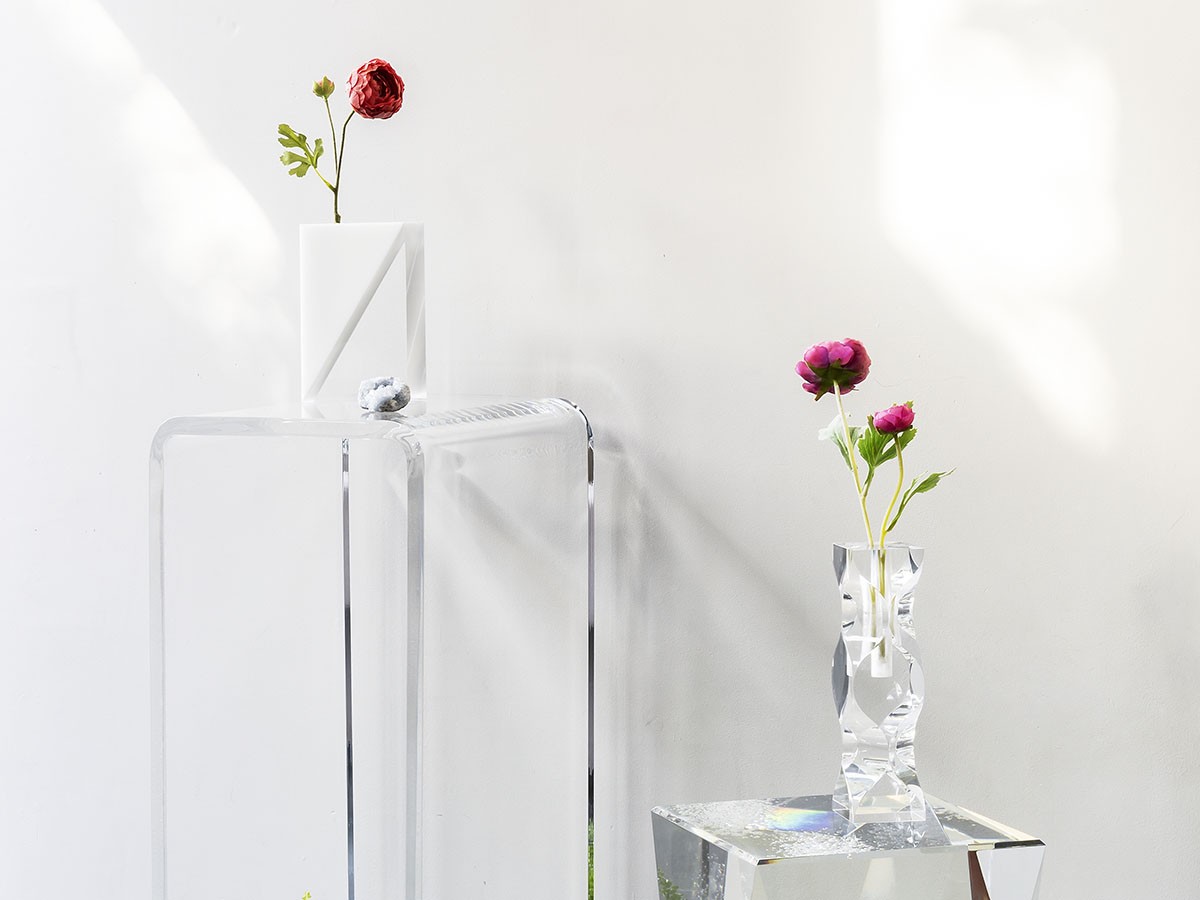 WAAZWIZ DIAGONAL flower vase S / ワーズウィズ ダイアゴナル フラワーベース スモール （花器・プランター・グリーン > 花瓶・フラワーベース） 6