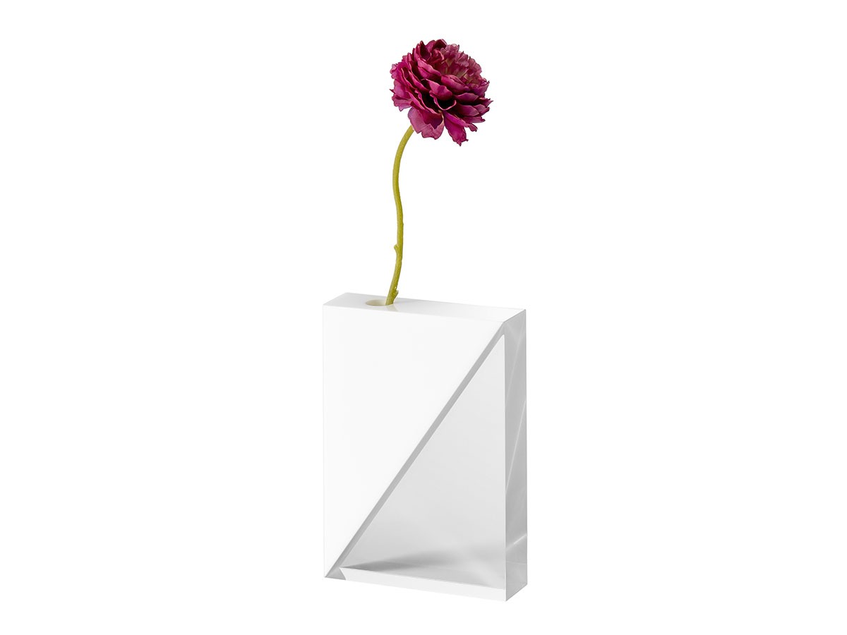 WAAZWIZ DIAGONAL flower vase S / ワーズウィズ ダイアゴナル フラワーベース スモール （花器・プランター・グリーン > 花瓶・フラワーベース） 1