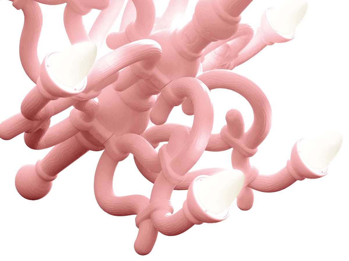 Qeeboo Fallen Chandelier M / キーブー フォールンシャンデリア M （ライト・照明 > ポータブルライト） 14