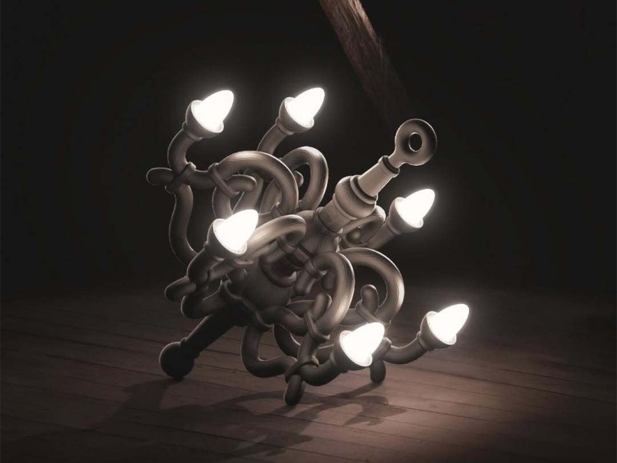 Qeeboo Fallen Chandelier M / キーブー フォールンシャンデリア M （ライト・照明 > ポータブルライト） 12