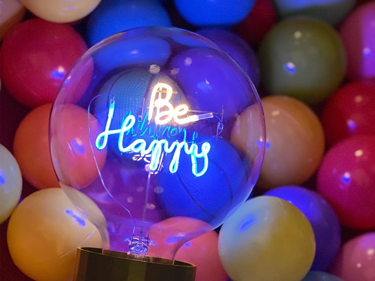 Message in the Bulb MITB PORTABLE - Be Happy / メッセージ イン ザ バルブ MITB ポータブル ビーハッピー （ライト・照明 > ポータブルライト） 2
