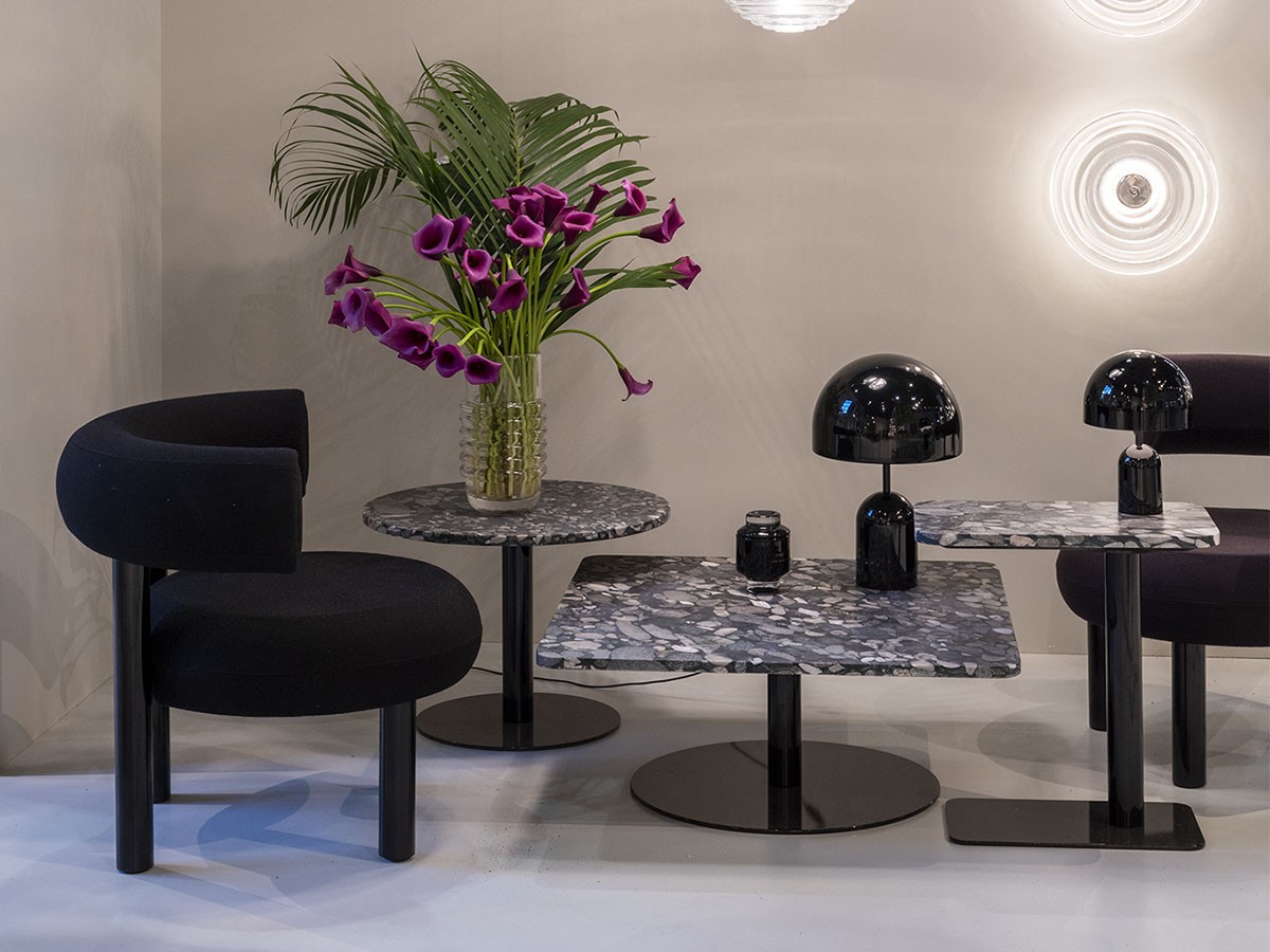 Tom Dixon. Pebble Table Circle / トム・ディクソン ぺブル テーブル サークル（ブラック脚） （テーブル > サイドテーブル） 6