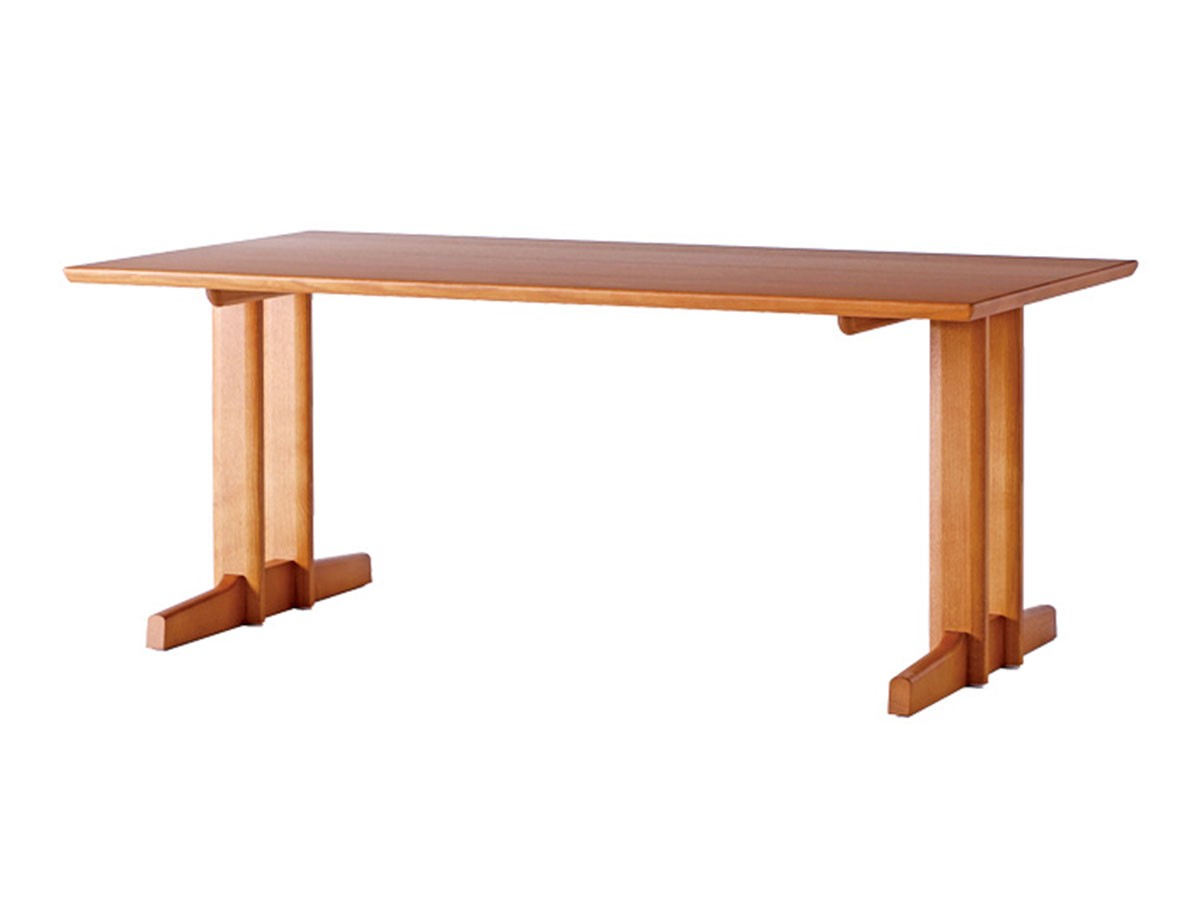 日進木工 SLOW Two-leg Dining Table / にっしんもっこう スロウ ダイニングテーブル 2本脚 (テーブル > ダイニングテーブル) 1