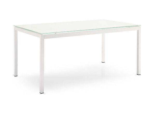 AVANTGARDE / アヴァンギャルド  ガラストップ ダイニングテーブル
（フロスト × マットオプティックホワイト）
CS / 369-FX S P94 GN （テーブル > ダイニングテーブル） 2