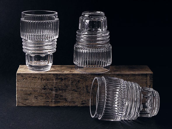 DIESEL LIVING with SELETTI MACHINE COLLECTION
Drinking Glass Set Large 3pcs / ディーゼルリビング ウィズ セレッティ マシンコレクション
ドリンキンググラス ラージ（3個セット） （食器・テーブルウェア > タンブラー・グラス） 6