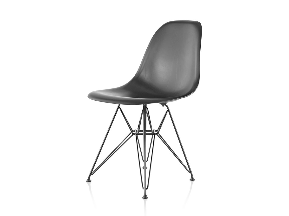 Herman Miller Eames Molded Wood Shell Chair / ハーマンミラー イームズ ウッドシェルチェア
ワイヤーベース DWSR. BK / DWSR. 91 / DWSR. 47 （チェア・椅子 > ダイニングチェア） 2