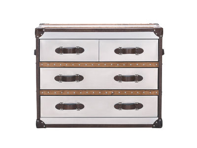 HALO STONYHURST MEDIUM CHEST BRUSHED STEEL / ハロ ストニー