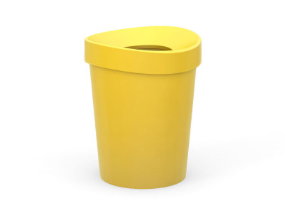 ポテチーノ　ゴミ箱　黄色　お花 ポテチーノ ゴミ箱 黄色 お花 - メルカリ