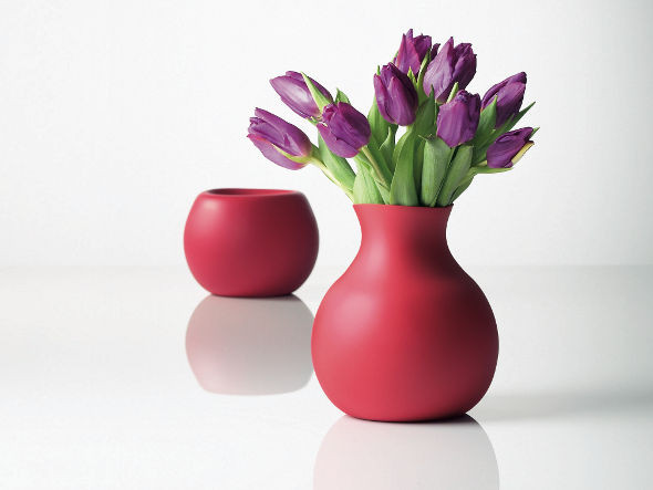 Audo Copenhagen Rubber Vase Large / オドー コペンハーゲン ラバーベース ラージサイズ （花器・プランター・グリーン > 花瓶・フラワーベース） 4