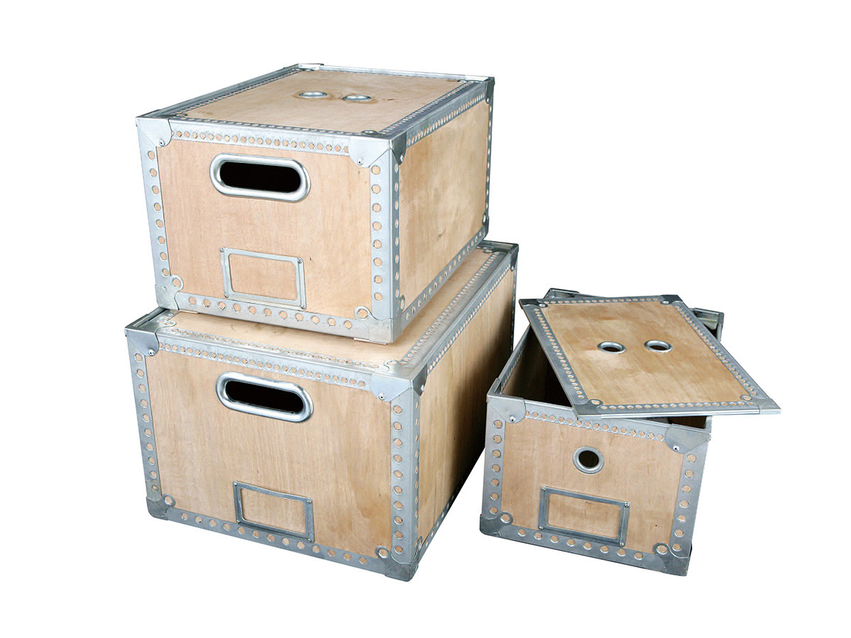 DULTON Wooden box 3/set / ダルトン 木製収納ボックス 3/set
Model 100-226 （雑貨・その他インテリア家具 > 収納ボックス・収納ケース） 1