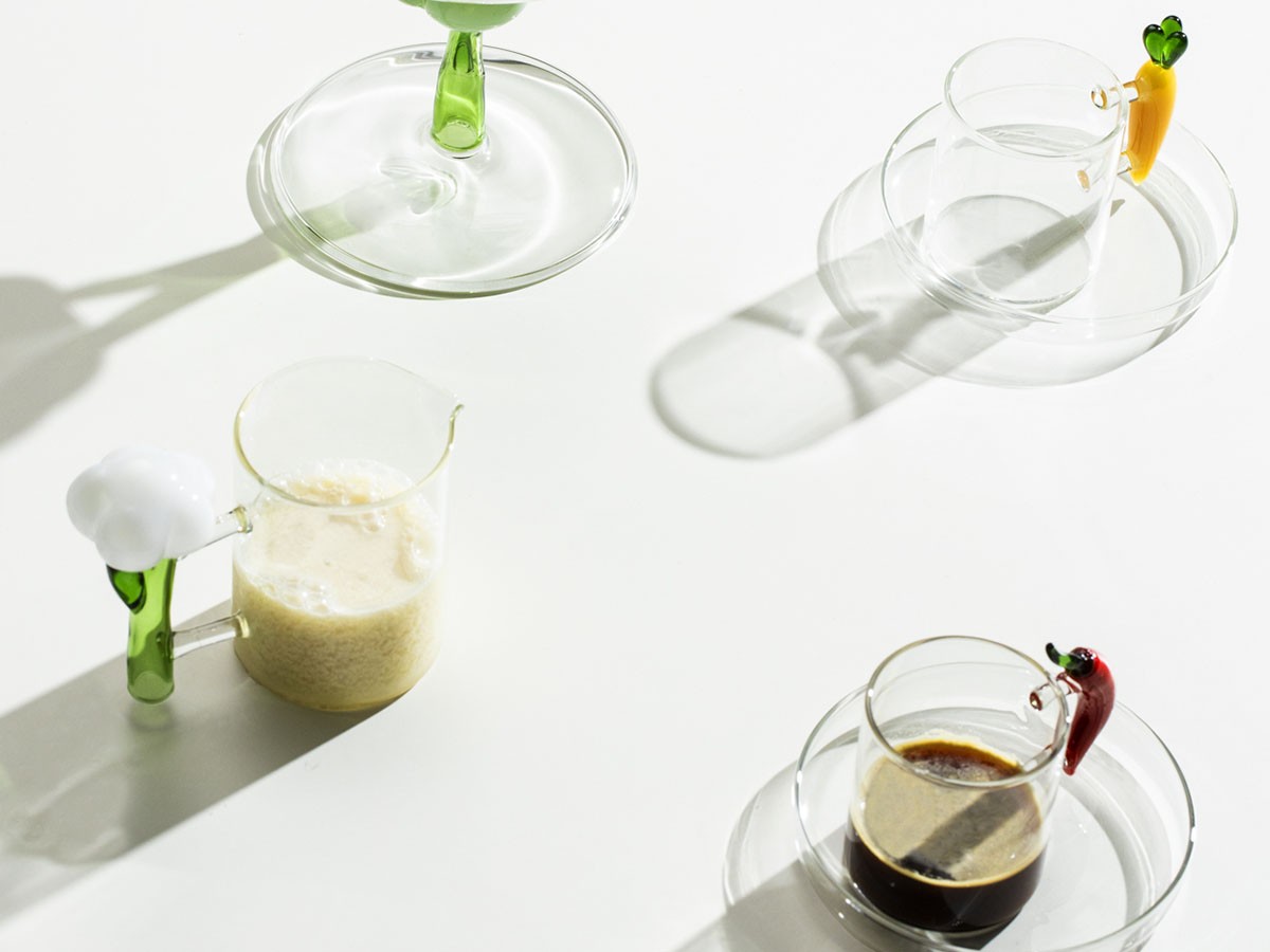 ICHENDORF MILANO Vegetables Coffee Cup Broccoli / イッケンドルフ・ミラノ ベジタブル デミタスカップ & ソーサー
ブロッコリー 100ml （食器・テーブルウェア > コーヒーカップ・ティーカップ） 4