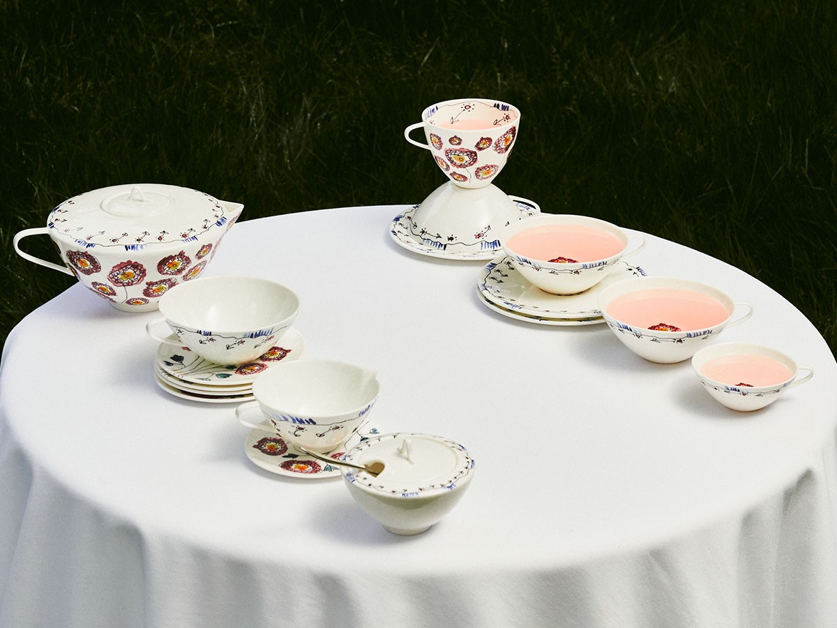 MIDNIGHT FLOWERS by MARNI
Jug Anemone Milk / ミッドナイトフラワーズ バイ マルニ
ジャグ アネモネミルク （食器・テーブルウェア > コーヒーカップ・ティーカップ） 5