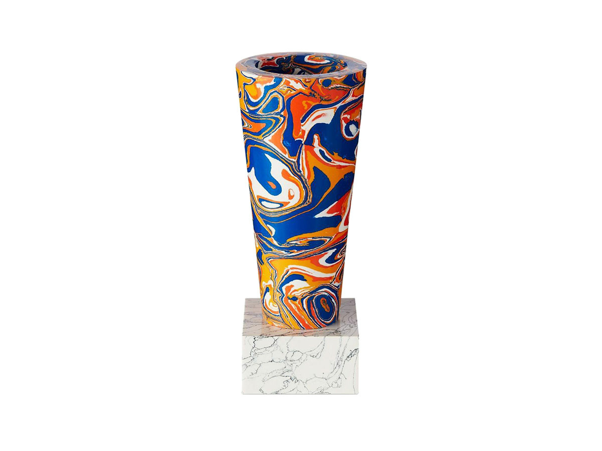 Tom Dixon. Swirl Stem Vase / トム・ディクソン スワール ステムベース （花器・プランター・グリーン > 花瓶・フラワーベース） 1