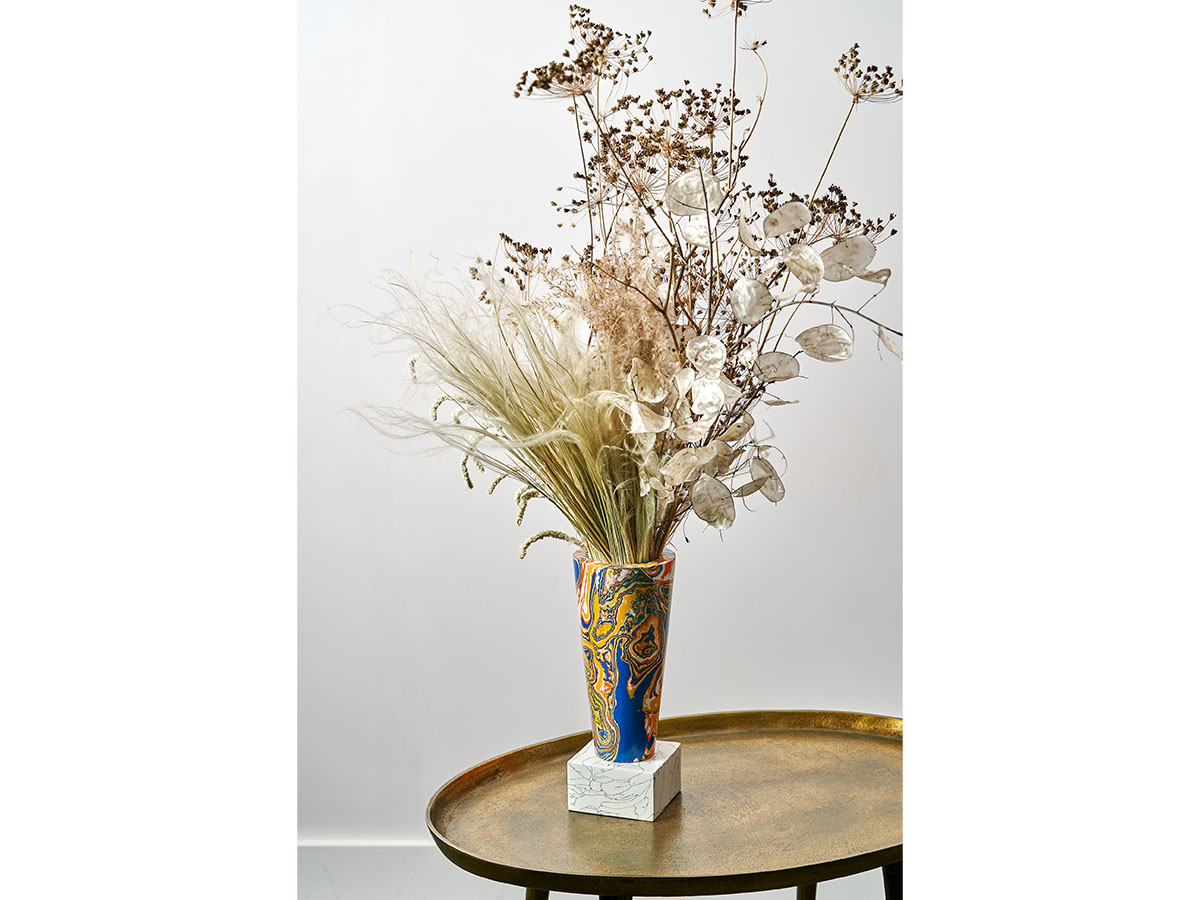 Tom Dixon. Swirl Stem Vase / トム・ディクソン スワール ステムベース （花器・プランター・グリーン > 花瓶・フラワーベース） 6