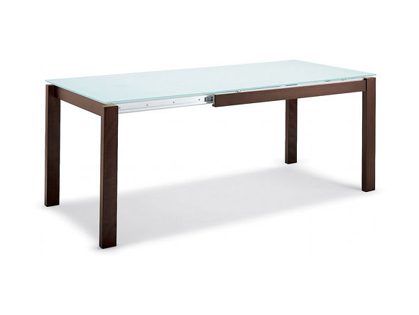 connubia BARON glass / コヌビア バロン-ガラス 伸長式テーブル（コーヒー天板 × ヴェンゲ脚）
CB / 4010-LV 130 P128 GK （テーブル > ダイニングテーブル） 4