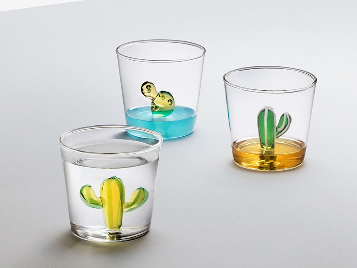 ICHENDORF MILANO Desert Plants Tumbler 
Cactus Amber / イッケンドルフ・ミラノ デザートプラント タンブラー 
カクタスアンバー 350ml （食器・テーブルウェア > タンブラー・グラス） 3