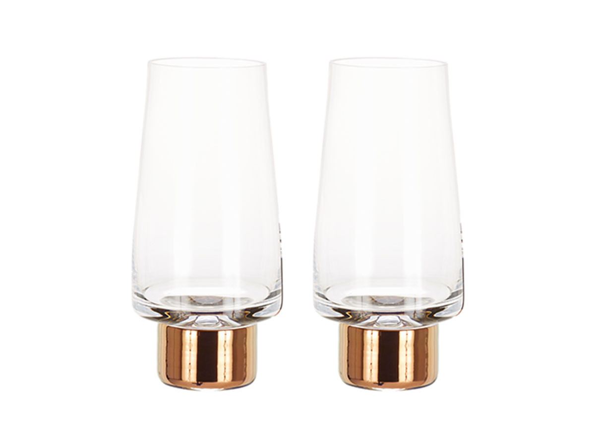 Tom Dixon Tank High Ball Glass 2pcs トム ディクソン タンク ハイボールグラス 2個セット コッパー インテリア 家具通販 Flymee