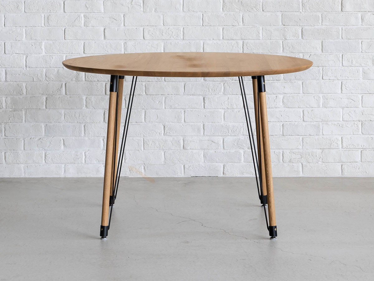 Easy Life MEATH DINING TABLE / イージーライフ ミース ダイニングテーブル
ラウンド天板（直径120cm）+ No.4脚（ソックス脚） （テーブル > ダイニングテーブル） 17