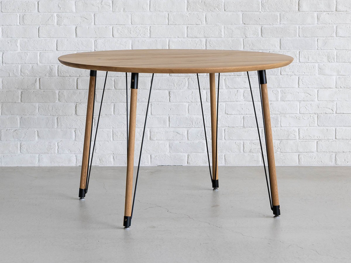 Easy Life MEATH DINING TABLE / イージーライフ ミース ダイニングテーブル
ラウンド天板（直径120cm）+ No.4脚（ソックス脚） （テーブル > ダイニングテーブル） 14