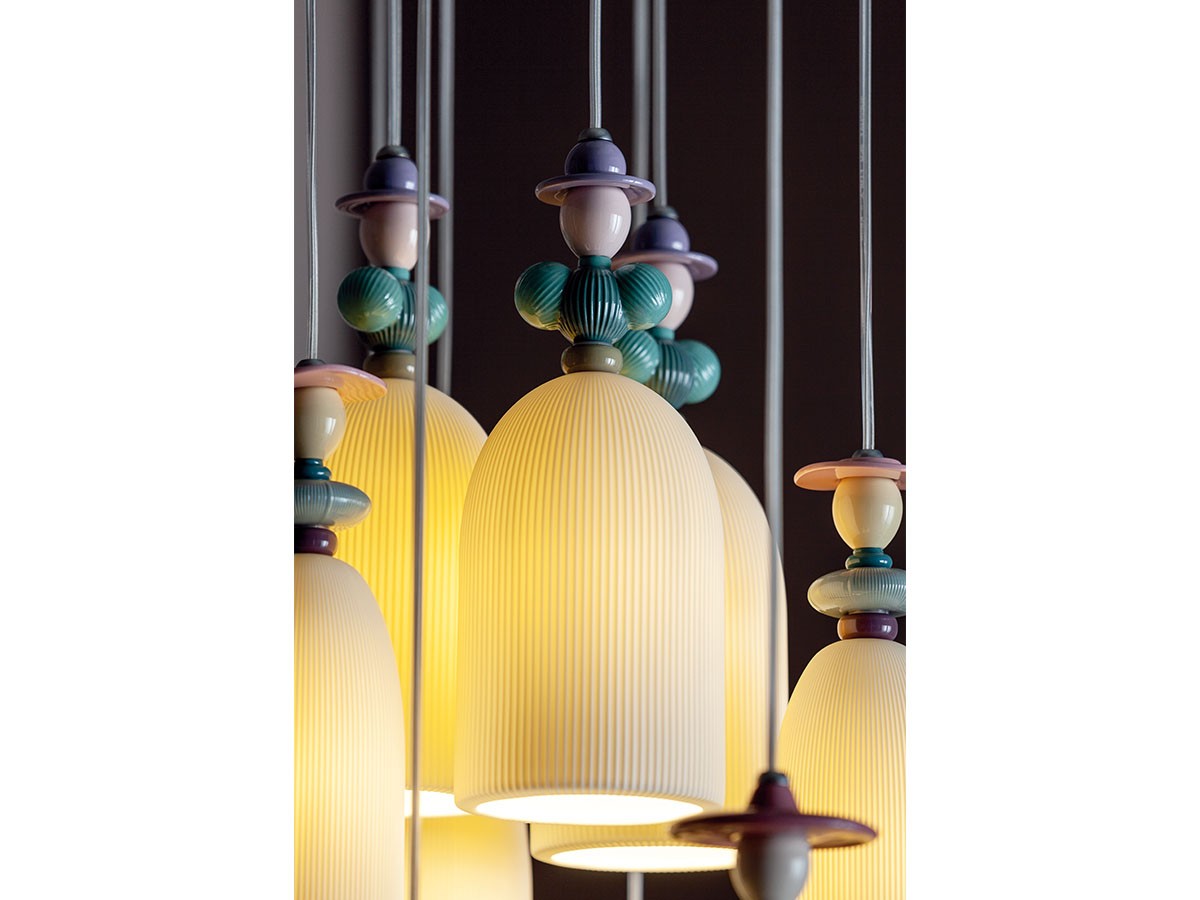 LLADRO Mademoiselle Hanging Lamp / リヤドロ マドモワゼル ハンギングランプ ベアトリス （ライト・照明 > ペンダントライト） 6