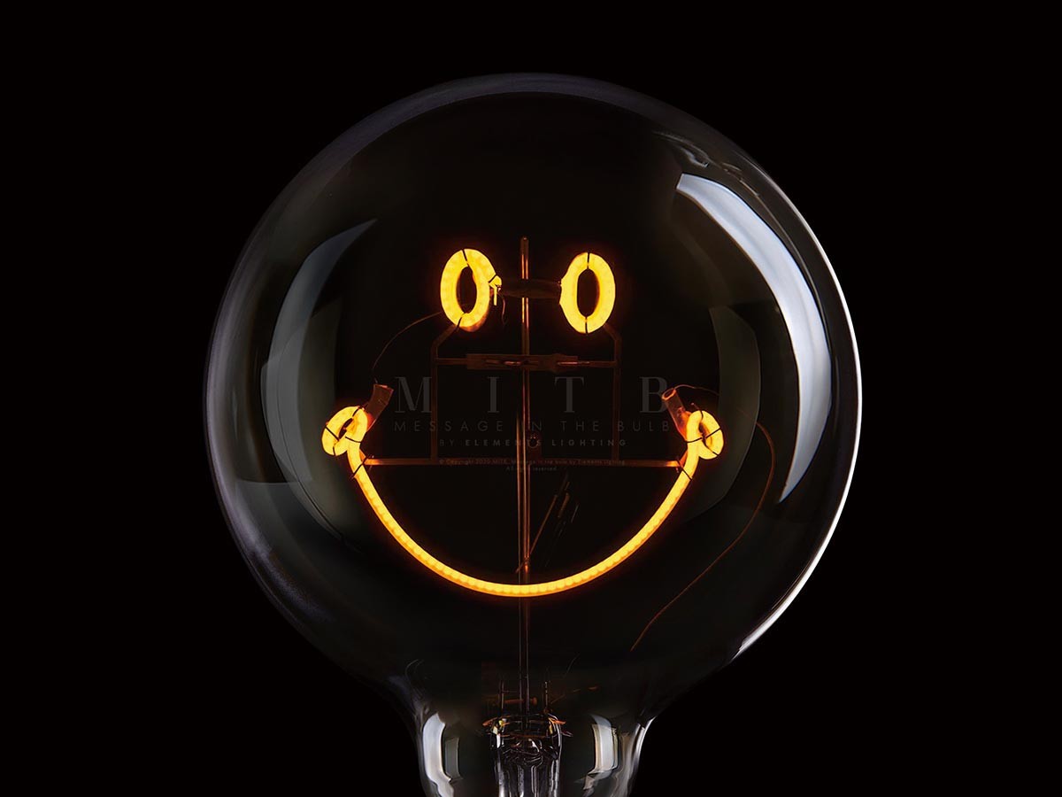 Message in the Bulb MITB PORTABLE - SMILEY / メッセージ イン ザ バルブ MITB ポータブル スマイリー （ライト・照明 > ポータブルライト） 4