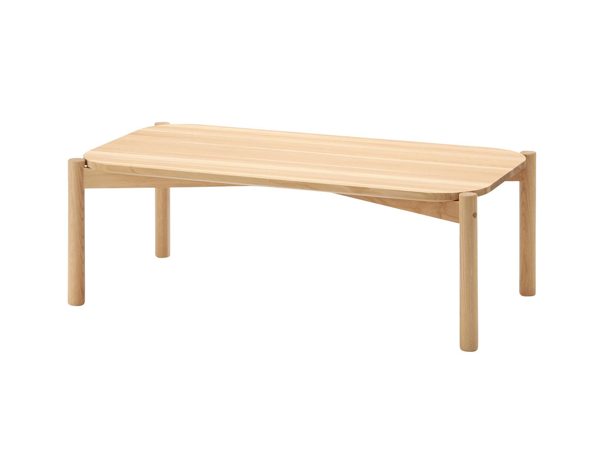 KARIMOKU NEW STANDARD CASTOR LOW TABLE 100 / カリモクニュースタンダード キャストールローテーブル 100（ピュアオーク） （テーブル > ローテーブル・リビングテーブル・座卓） 1