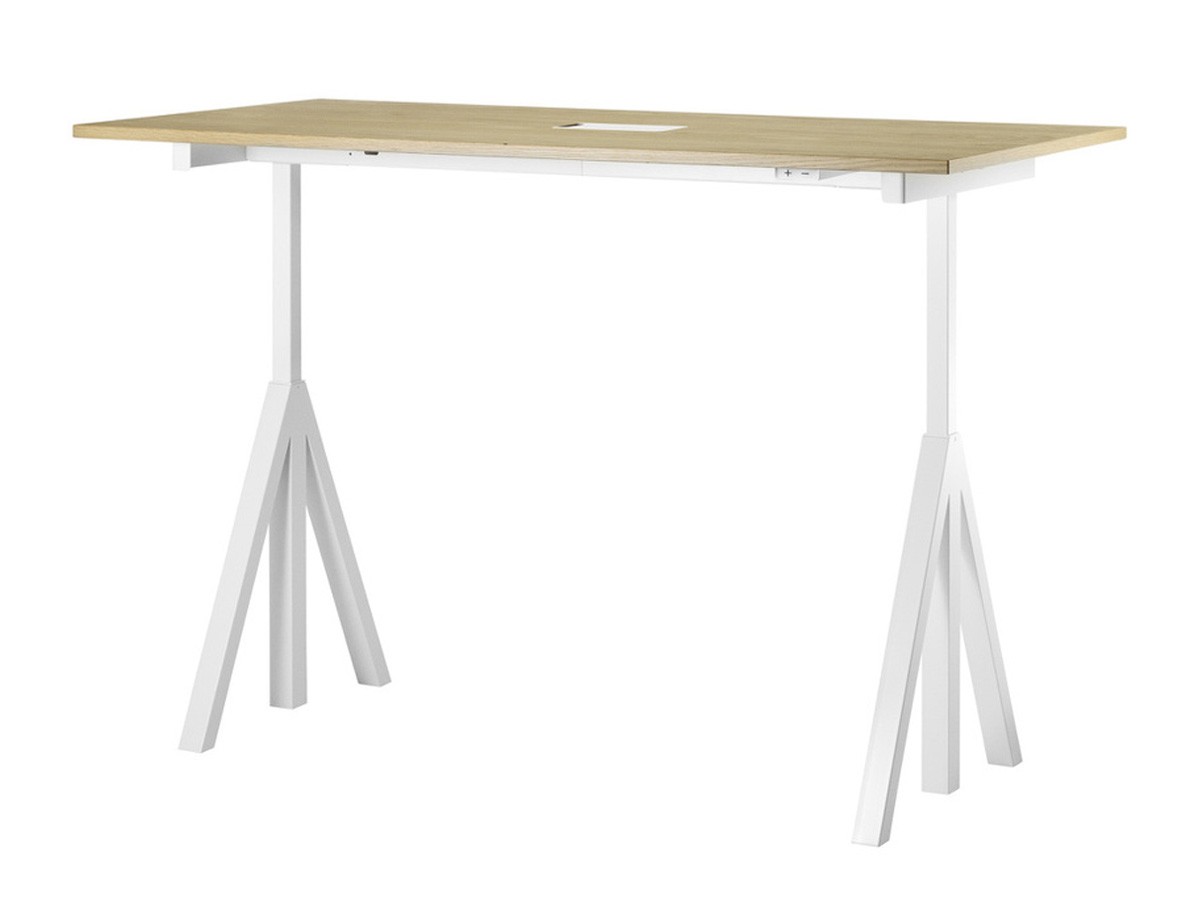 String Furniture Works Sit-stand Meeting Table / Electrical / ストリングファニチャー ワークス 昇降式ミーティングテーブル オーク天板 （テーブル > 昇降式テーブル） 17