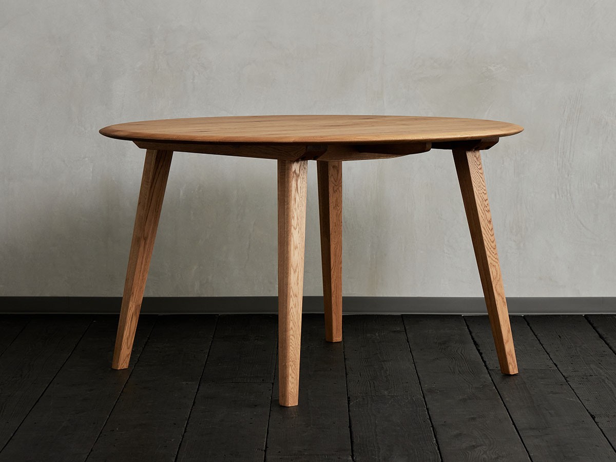 DECKE DINING TABLE / デッケ ダイニングテーブル 丸型 直径123cm（WF-1 / ナチュラル） （テーブル > ダイニングテーブル） 17