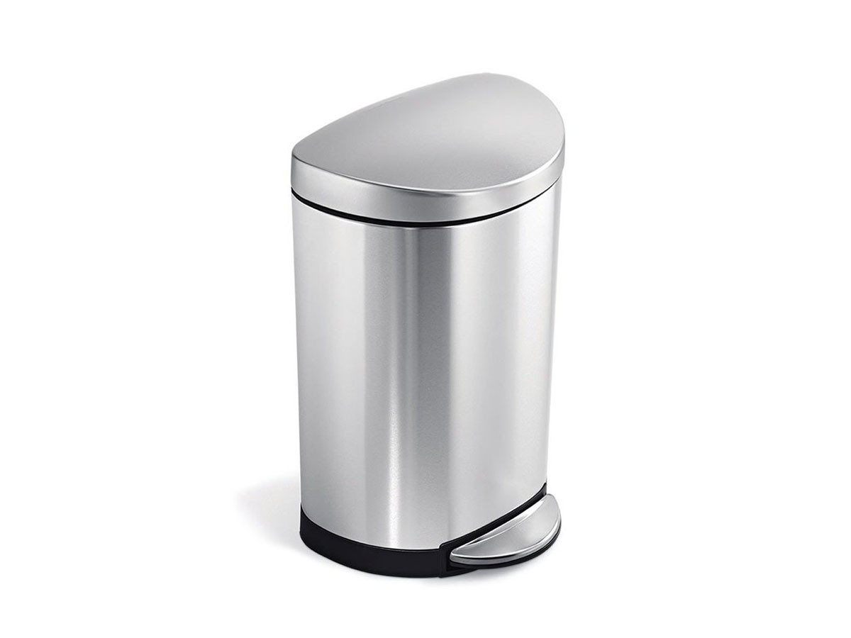 simplehuman SMALL CAN / シンプルヒューマン スモールカン
セミラウンド ステップ ダストボックス 10L （雑貨・その他インテリア家具 > ごみ箱・ダストボックス） 1