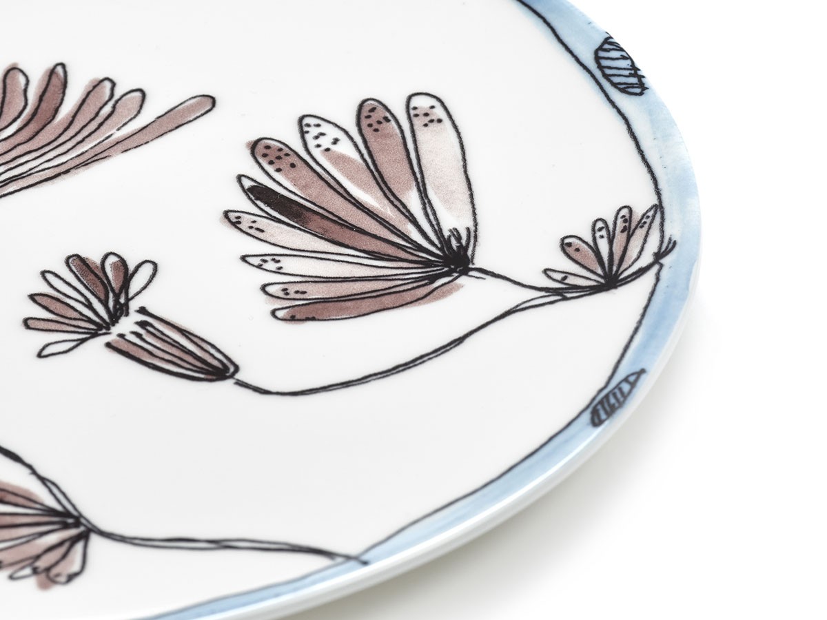 MIDNIGHT FLOWERS by MARNI
Dinner Plate Camelia Aubergine / ミッドナイトフラワーズ バイ マルニ
ディナープレート カメリアオーバージーン 28cm （食器・テーブルウェア > 皿・プレート） 8