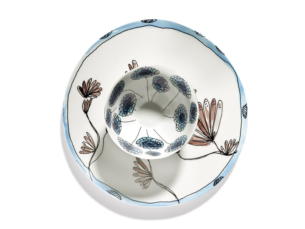 MIDNIGHT FLOWERS by MARNI
Dinner Plate Camelia Aubergine / ミッドナイトフラワーズ バイ マルニ
ディナープレート カメリアオーバージーン 28cm （食器・テーブルウェア > 皿・プレート） 5