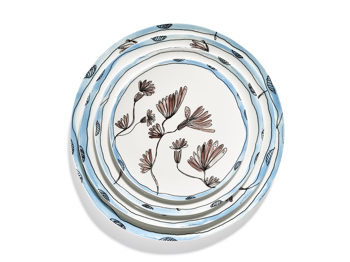 MIDNIGHT FLOWERS by MARNI
Dinner Plate Camelia Aubergine / ミッドナイトフラワーズ バイ マルニ
ディナープレート カメリアオーバージーン 28cm （食器・テーブルウェア > 皿・プレート） 7