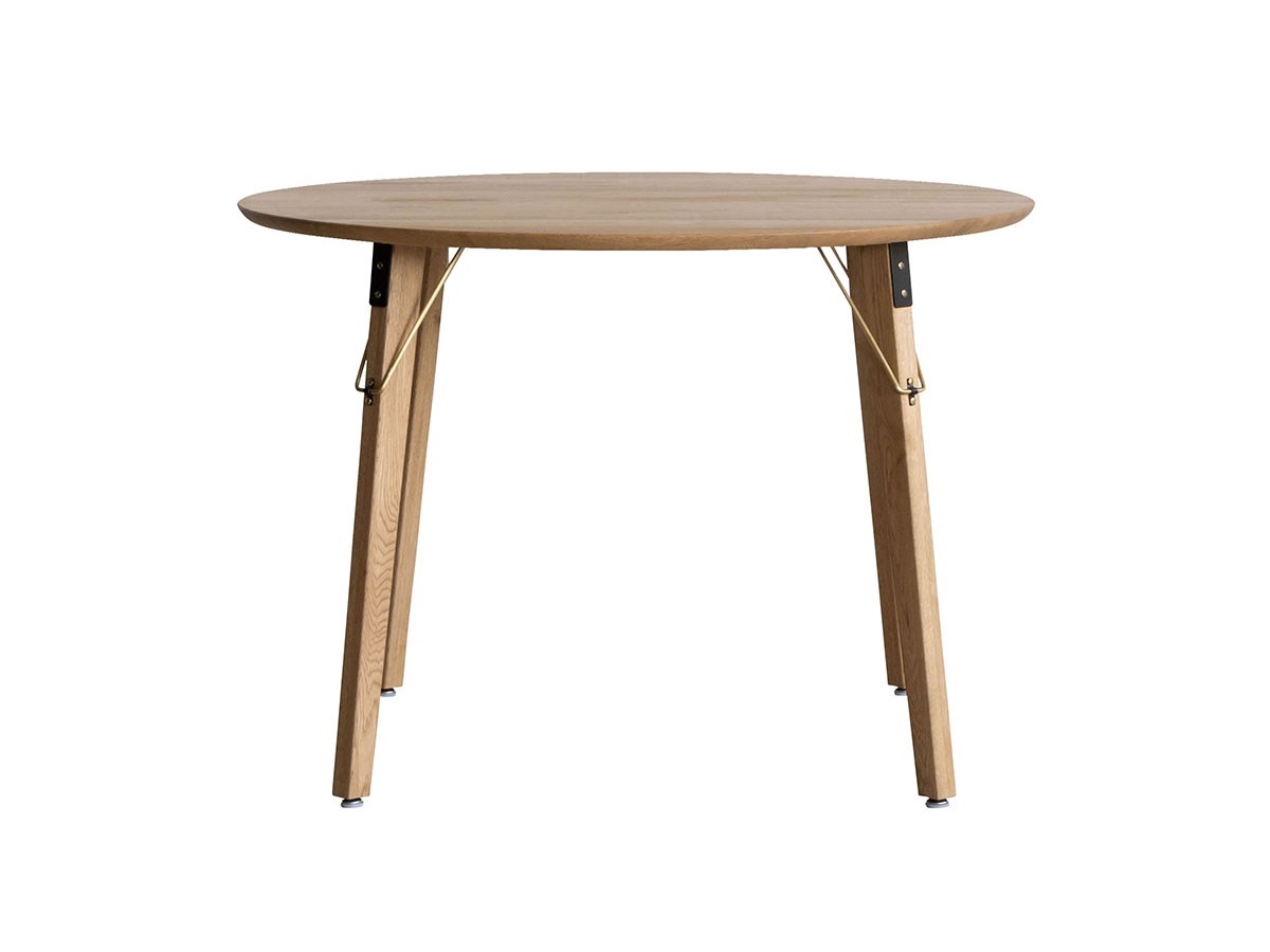 Easy Life MEATH DINING TABLE / イージーライフ ミース ダイニングテーブル
ラウンド天板（直径110cm）+ No.3脚（ブラス脚） （テーブル > ダイニングテーブル） 15